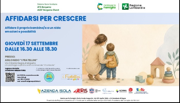 immagine di AFFIDARSI PER CRESCERE
